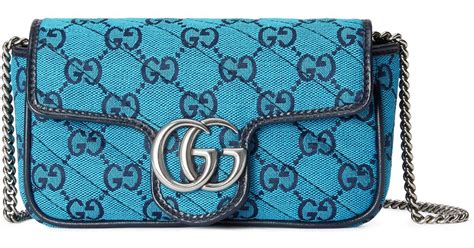 gucci multicolour bag|blue gucci beauty bag.